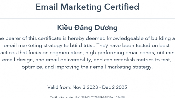 Email Marketing