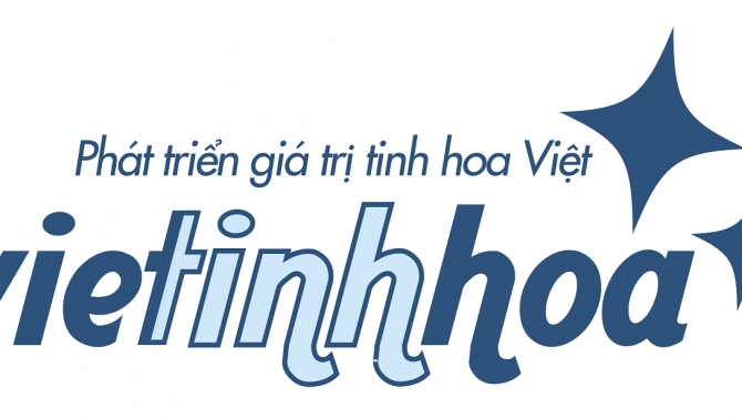 Thiết kế logo cho c&ocirc;ng ty Việt Tinh Hoa