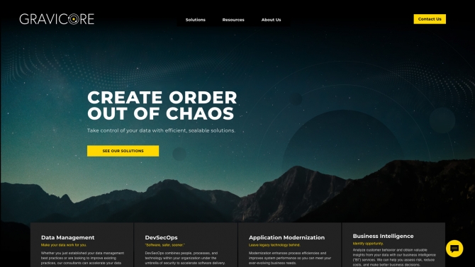 Thiết Kế V&agrave; X&acirc;y Dựng Website Gravicore
