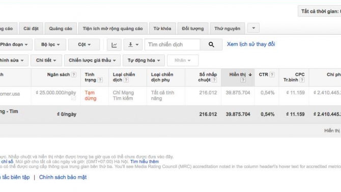 Quảng C&aacute;o Google Cho Kh&aacute;ch H&agrave;ng Trung Quốc B&aacute;n H&agrave;ng Tại Hoa Kỳ