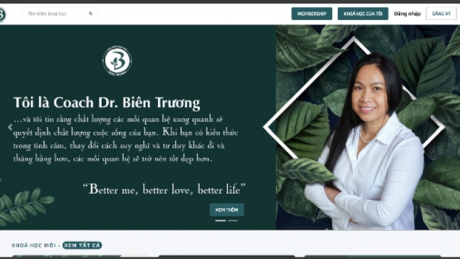 Thiết kế elearning website