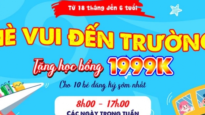 Backdrop tuyển sinh