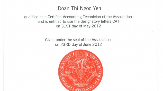 Certified Accounting Technician