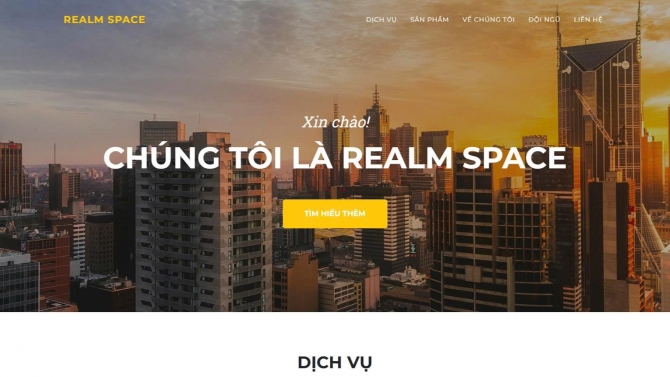 Website cho doanh nghiệp bất động sản
