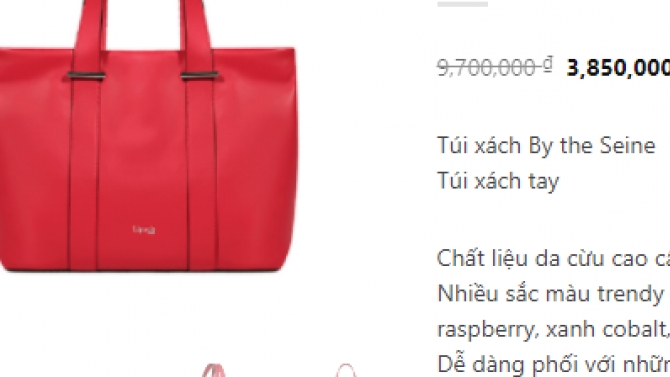 M&ocirc; tả ngắn về sản phẩm t&uacute;i x&aacute;ch được m&igrave;nh SEO