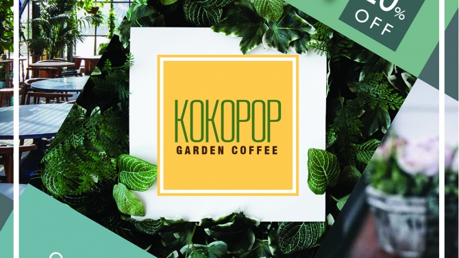 Flyer KOKOPOP cafe
