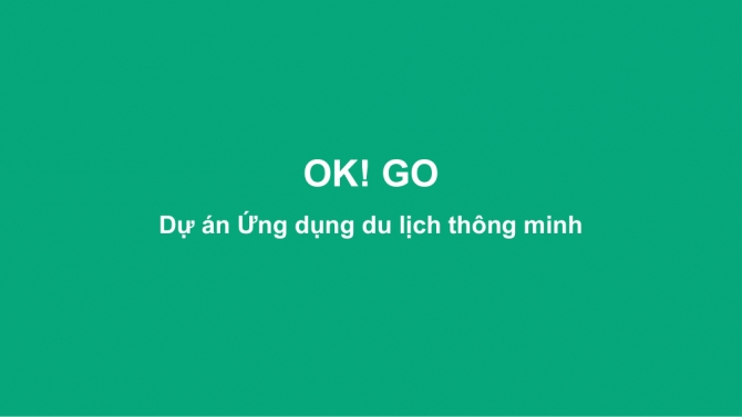 OK!GO - Ứng dụng du lịch th&ocirc;ng minh