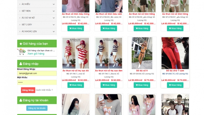 Thiết kế website b&aacute;n h&agrave;ng