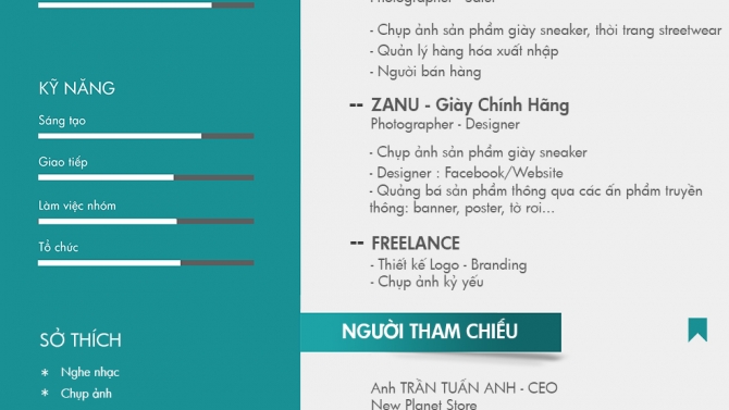 CV Đỗ Quốc Duy