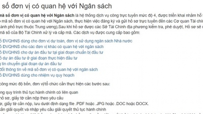 Dự &aacute;n n&acirc;ng cấp ch&iacute;nh s&aacute;ch về thuế cho c&aacute;c chi cục thuế, tổng cục huế VN