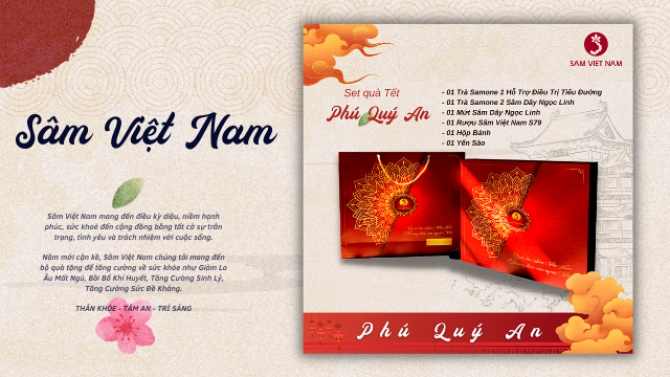 Set qu&agrave; Tết - C&ocirc;ng Ty S&acirc;m Việt Nam