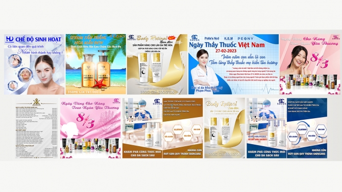 Cosmetics Poster - Social Post Design