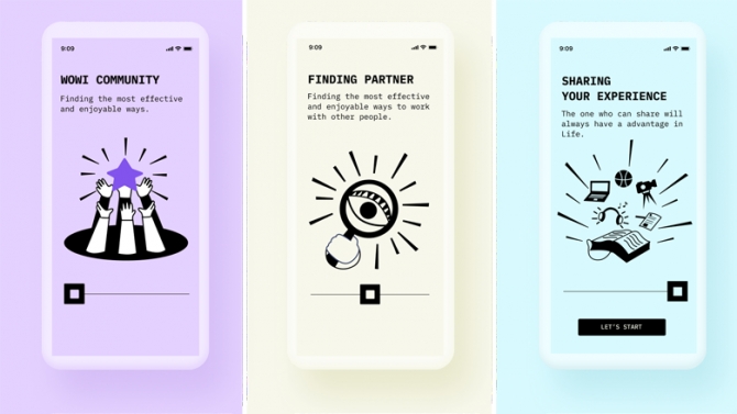 Thiết Kế App: "Wowi - Work Together"