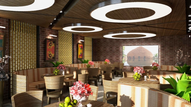 Cải tạo qu&aacute;n cafe BamBooWings