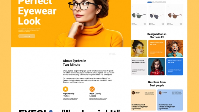 Travel website - Mainpage