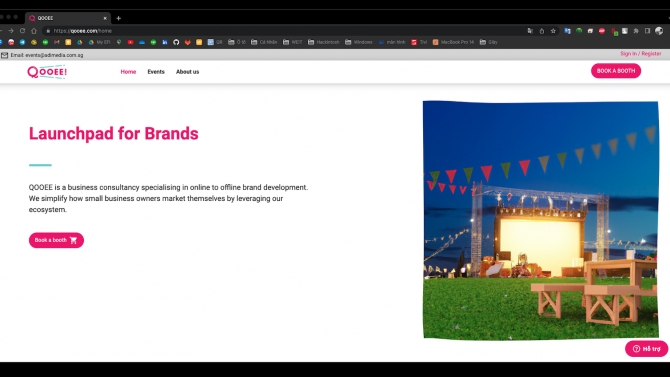 Qooee Website - NodeJS