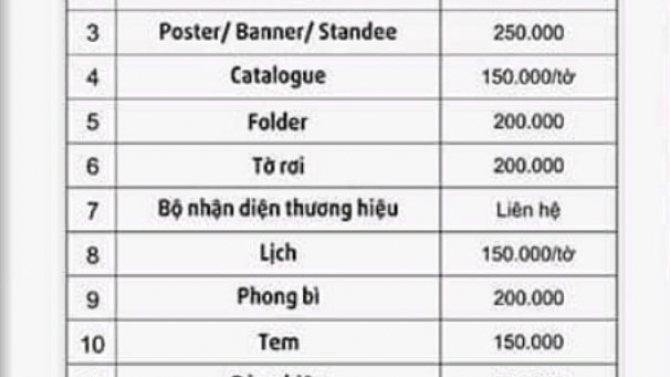 nhận vẽ mẫu