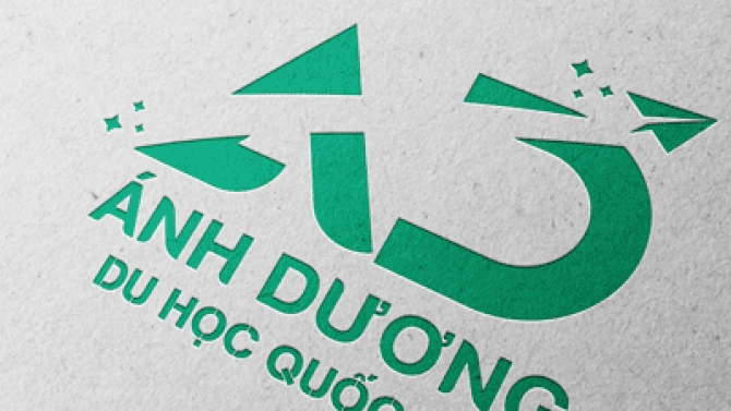 Thiết kế logo Trung t&acirc;m tư vấn du học quốc tế &Aacute;nh Dương