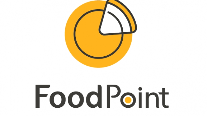 Logo , nhận diện nh&agrave; h&agrave;ng Foodpoint