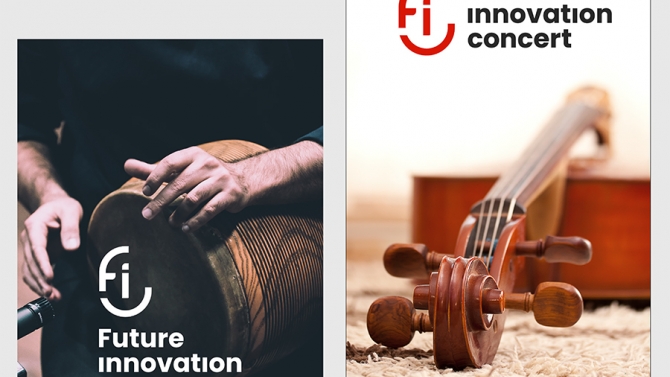 Future innovation concert - Logo học viện &acirc;m nhạc