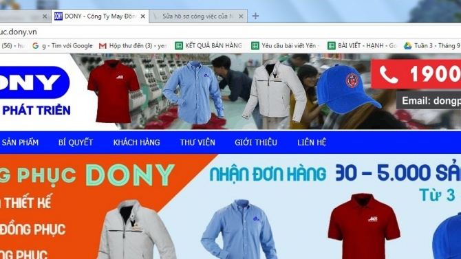 Viết nội dung cho website