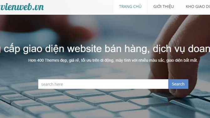 Thiết kế Website Dự &aacute;n Thư viện web