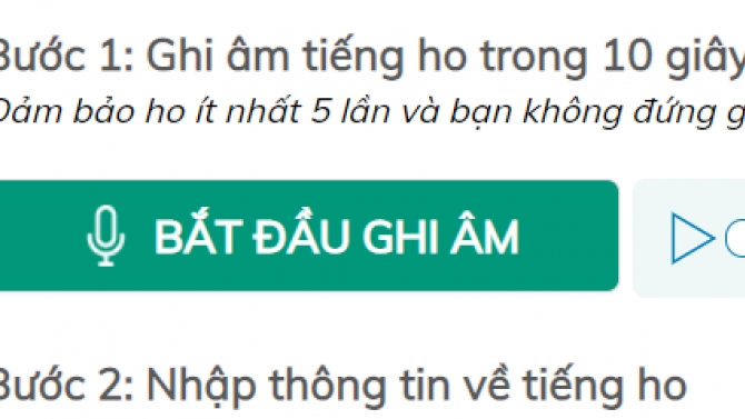 Tiếng ho