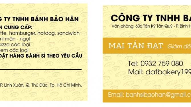 Thiết kế name card