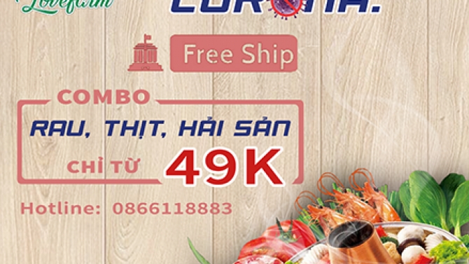Banner - lẩu rau