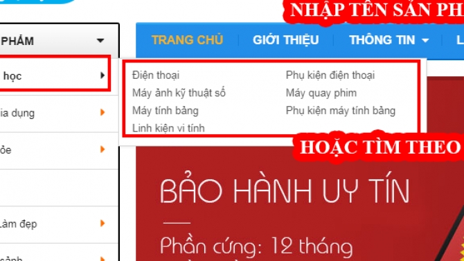 L&ecirc;n nội dung website Ibuyonline.vn v&agrave; nghexuatkhau.com