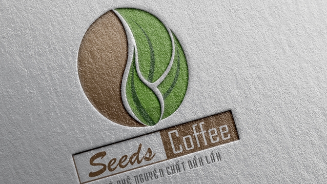 Bộ nhận diện thương hiệu Seeds Coffee