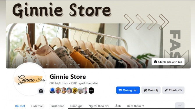 X&acirc;y dựng fanpage shop quần &aacute;o