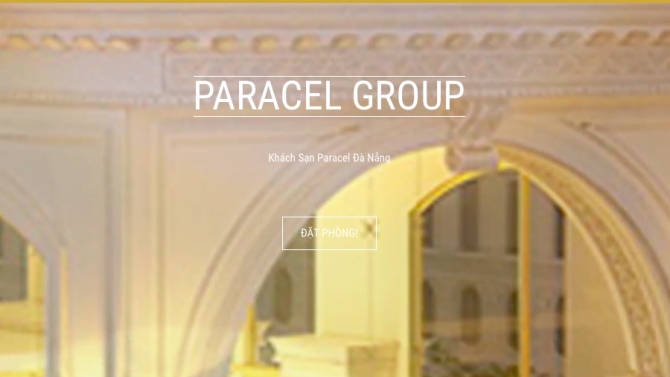 Thiết  kế website Paracel Group