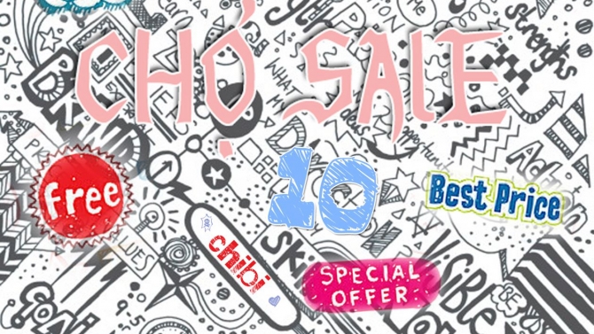 Flyer Chợ Sale