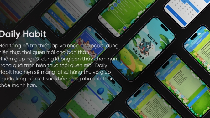 Thiết kế ứng dụng Daily Habit