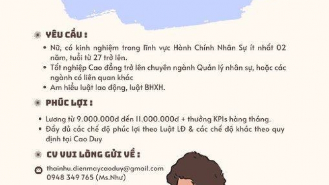 Nh&acirc;n sự Freelancer