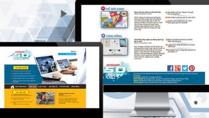 thiết kế website th&ocirc;ng tin