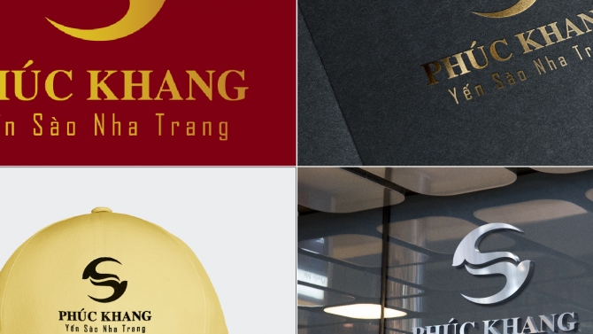 Thiết kế logo Cho c&ocirc;ng ty Ph&uacute;c Khang