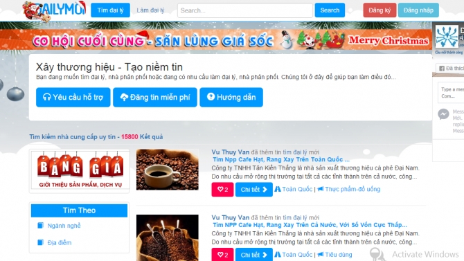 website rao vặt dailymoi.com