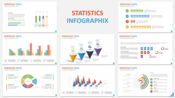 Thiết kế mẫu Inforgraphic- Mockup