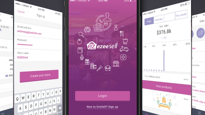 thiết kế app  ezesell