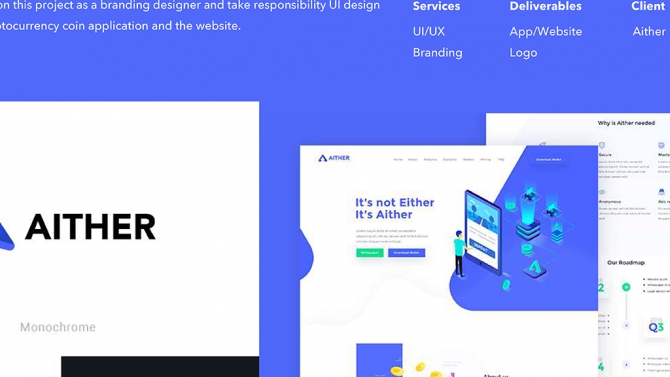 Branding/Website blockchain