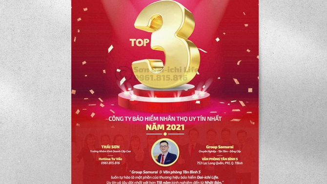 Dai-ichi Life Top 3
