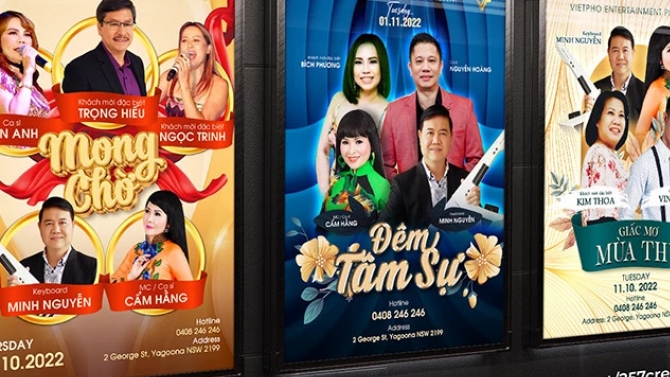 Poster Việt Phố Entertainment
