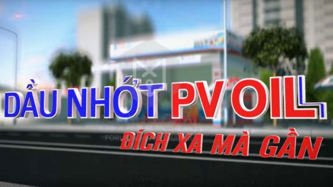 Clip qu&agrave;ng c&aacute;o 3D cho c&ocirc;ng ty xăng dầu PVOIL CLUB ( 2015)