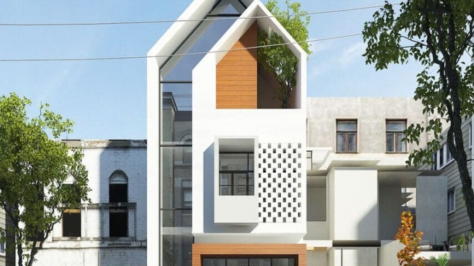 Thiết kế ngoại thất c&ocirc;ng tr&igrave;nh