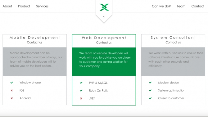 XGroup Landing