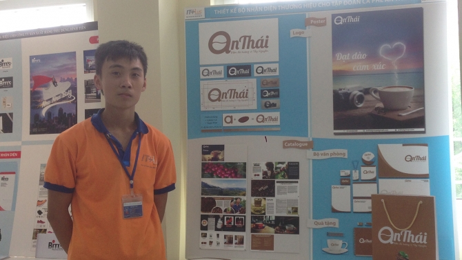 Bộ nhận diện thương hiệu c&agrave; ph&ecirc; An Th&aacute;i