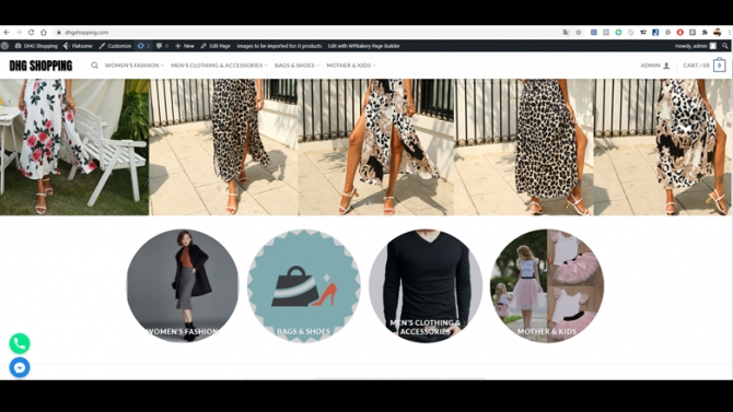 Thiết kế website dropshipping với Aliexpress