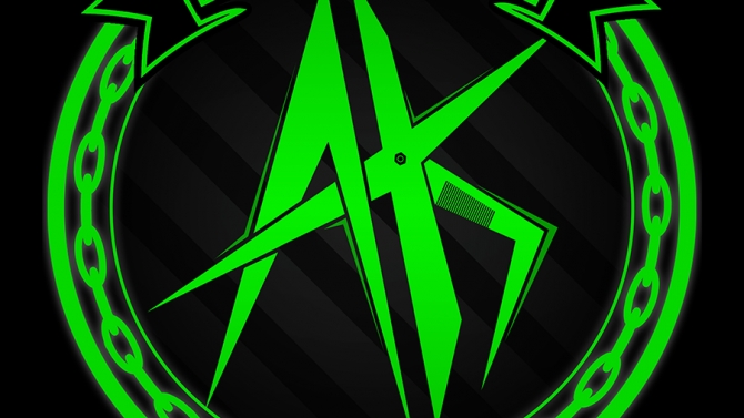 Thiết kế logo AK Barber Shop